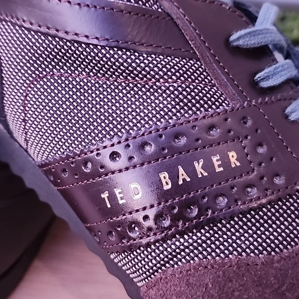 Ted Baker London Men Stoake Leather Sneaker Size 11